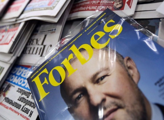 Forbes думает о продаже своего бизнеса и обращается к Citigroup для управления процессом.